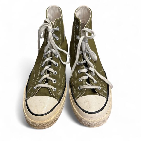 Converse Chuck 70 Sneakers Dark Moss Green 171565C Men’s size 10 Women’s Size 12 - Picture 2 of 8